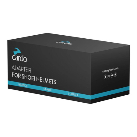 Adapter do kasku SHOEI interkom CARDO PACKTALK