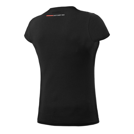 Koszulka codzienna T-shirt damski SHIMA TRACKER LADY BLACK czarny