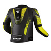 Kurtka motocyklowa skórzana sportowa Shima STR 2.0 czarny/fluo