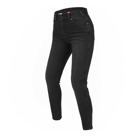 Jeansy motocyklowe damskie Rebelhorn CLASSIC III slim fit czarny