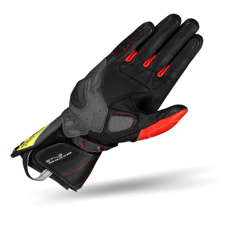 Rękawice motocyklowe Shima ST-3 fluo