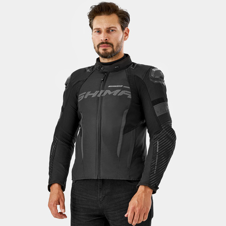 Kurtka motocyklowa tekstylna Shima SOLID 2.0 czarny