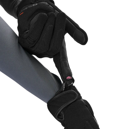 Rękawice motocyklowe damskie SHIMA SONIC LADY BLACK czarny