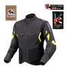 Kurtka motocyklowa tekstylna Rebelhorn HIKER IV czarny-antracyt-żółty fluo