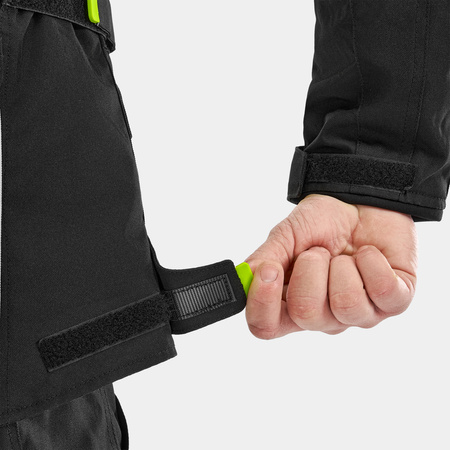 Kurtka motocyklowa VORG CUMULUS FLUO czarny szary żółty fluo