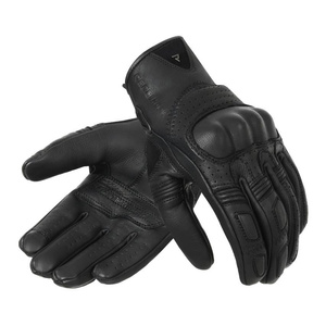 Rękawice motocyklowe miejskie Rebelhorn THUG II perforowane czarny
