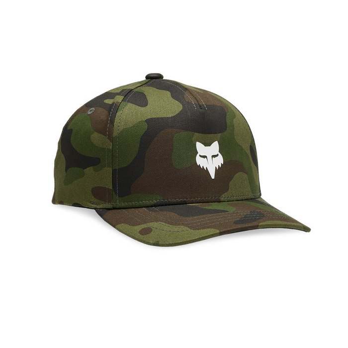 Czapka z daszkiem dziecięca FOX Junior FOX Head Camo 110 Sb Green Camo