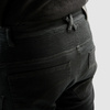 Jeansy motocyklowe OZONE FASTER Tapered Fit czarne