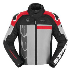 Kurtka motocyklowa SPIDI PROGRESSIVE NET H2OUT RED czerwony szary czarny