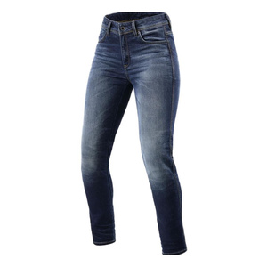 Jeansy motocyklowe damskie REVIT MARLEY LADY MEDIUM BLUE USED niebieski