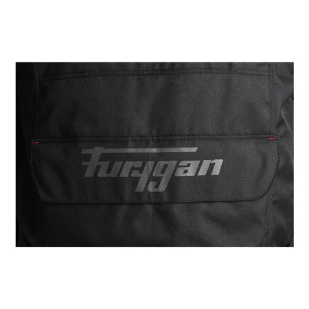 Kurtka motocyklowa FURYGAN APALACHES BLACK czarny biały czerwony