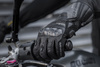 Rękawice motocyklowe sportowe skórzane Shima STR-2 GLOVES czarny