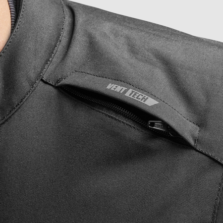 Kurtka motocyklowa tekstylna OZONE RIDER czarna