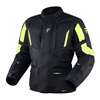 Kurtka motocyklowa tekstylna Rebelhorn HARDY II czarny-żółty fluo