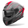 Kask motocyklowy AIROH SPARK 2 SHADOW RED GLOSS czerwony szary