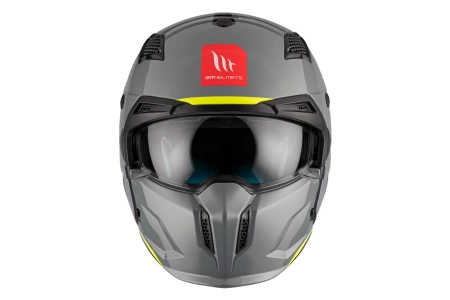 Kask motocyklowy MT STREETFIGHTER SV S SOLID GLOSS GREY