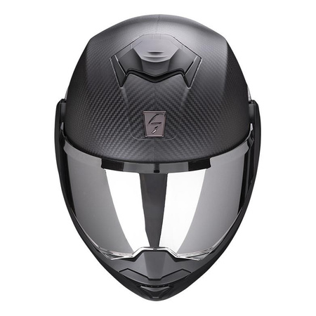 Kask motocyklowy SCORPION EXO-TECH EVO CARBON SOLID BLACK MATT czarny mat