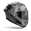 Kask motocyklowy AIROH GP800 MASTER METALLIC GLOSS szary czarny