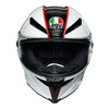 Kask motocyklowy AGV PISTA GP RR SCUDERIA biały czerwony czarny