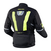 Kurtka motocyklowa tekstylna Rebelhorn HARDY II czarny-żółty fluo