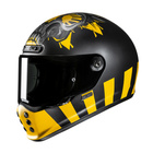 Kask motocyklowy HJC V10 Crania żółty/czarny