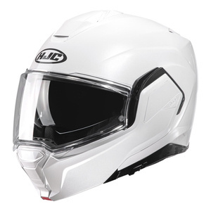 Kask motocyklowy szczękowy HJC I100 perłowy biały