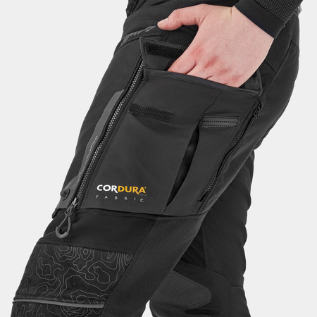 Spodnie motocyklowe SHIMA TRACKER BLACK czarny