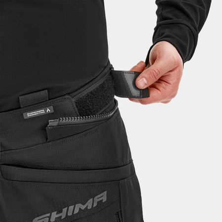 Spodnie motocyklowe SHIMA TRACKER BLACK czarny