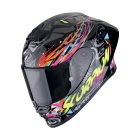 Kask motocyklowy SCORPION SCORPION EXO-R1 EVO II AIR SAVAGE czarny, czerwony, fluo