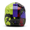 Kask motocyklowy FOX V3 Throttle Fluorescent Yellow