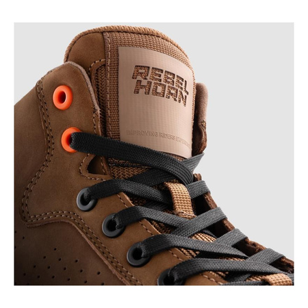Buty motocyklowe miejskie/trampki Rebelhorn SPIKE brązowy