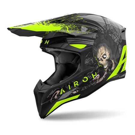 Kask motocyklowy AIROH Wraaap Darkness