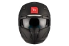 Kask motocyklowy MT STREETFIGHTER SV S SOLID MATT BLACK czarny mat