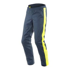 Spodnie przeciwdeszczowe motocyklowe DAINESE STORM 2 niebieski żółty fluo