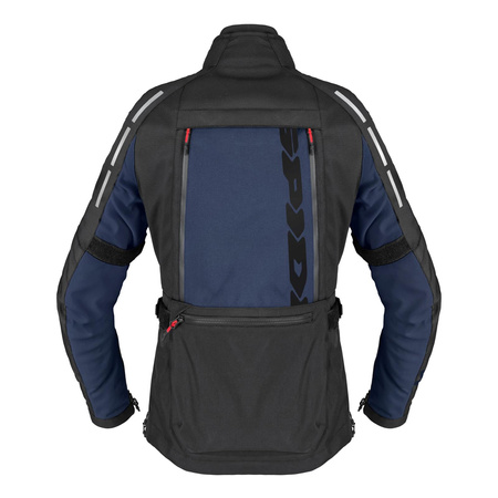 Kurtka motocyklowa tekstylna damska SPIDI 4 SEASON V3 LADY BLACK/BLUE czarny niebieski