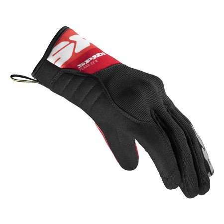 Rękawice motocyklowe SPIDI FLASH-KP BLACK/RED czarny czerwony biały