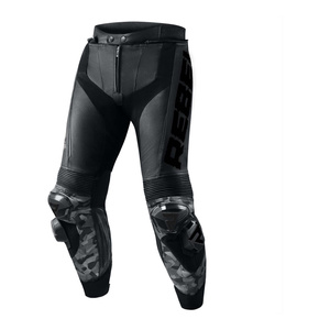Spodnie skórzane motocyklowe Rebelhorn REBEL czarny