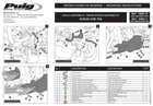 Spoiler silnika PUIG do Suzuki GSR 750 11-16