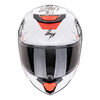 Kask motocyklowy SCORPION EXO-JNR BOUM WHITE/BLACK biały czarny