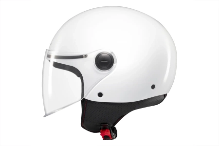 Kask motocyklowy MT STREET S SOLID GLOSS PEARL WHITE biały