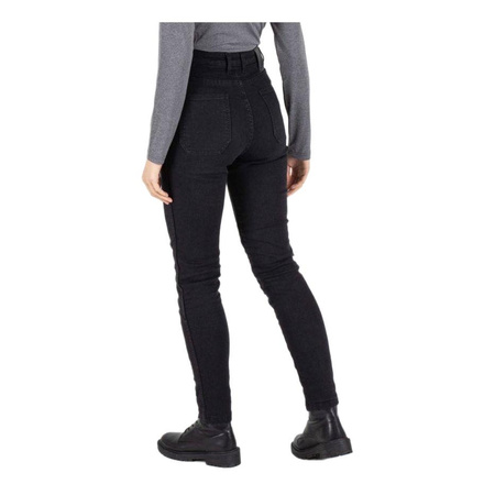 Spodnie jeans damskie KNOX SCARLETT BLACK czarny