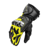 Rękawice motocyklowe sportowe skórzane Shima RS-3 fluo