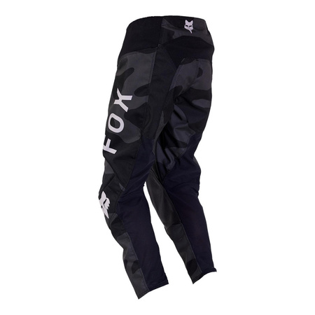 Spodnie motocyklowe dziecięce FOX Junior 180 BNKR Black Camo