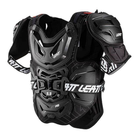Buzer motocyklowy LEATT CHEST PROTECTOR 5.5 PRO BLACK czarny