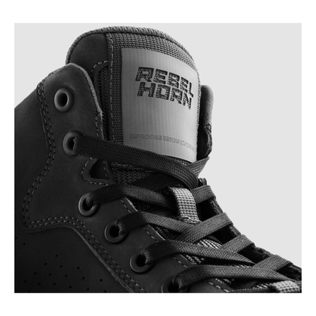 Buty motocyklowe miejskie/trampki Rebelhorn SPIKE czarny