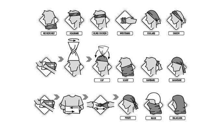 Chusta BUFF Original US Elektrik Blue