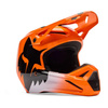 Kask cross dziecięcy FOX JUNIOR V1 SHIELD FLUO ORANGE pomarańczowy fluo czarny
