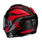 Kask motocyklowy integralny HJC RPHA 71 Hamil Carbon czarny/czerwony