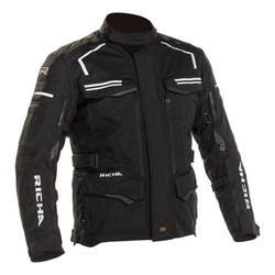 Kurtka motocyklowa RICHA TOUAREG II BLACK czarny biały