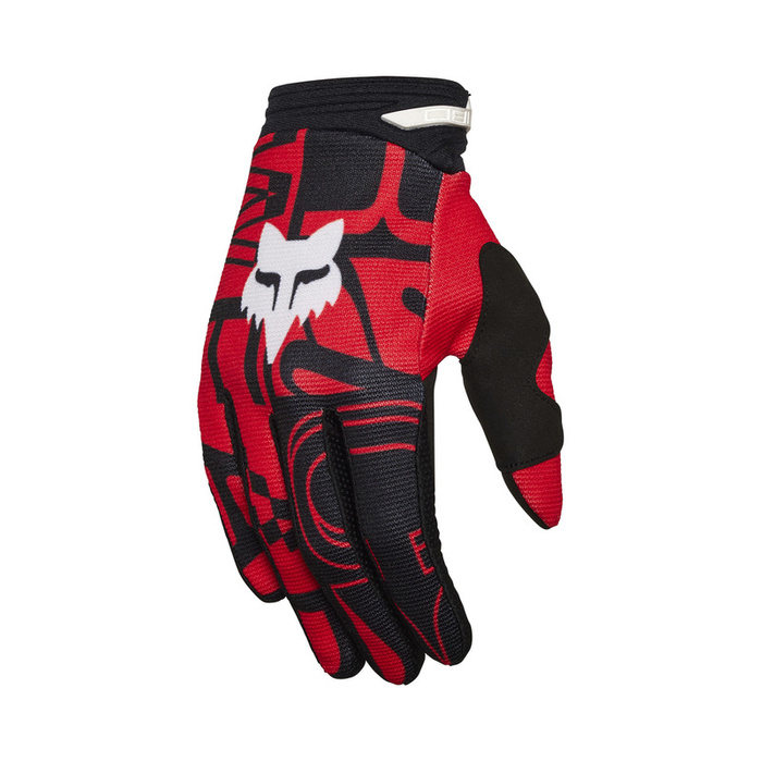 Rękawice motocyklowe FOX 180 Race Spec Fluorescent Red